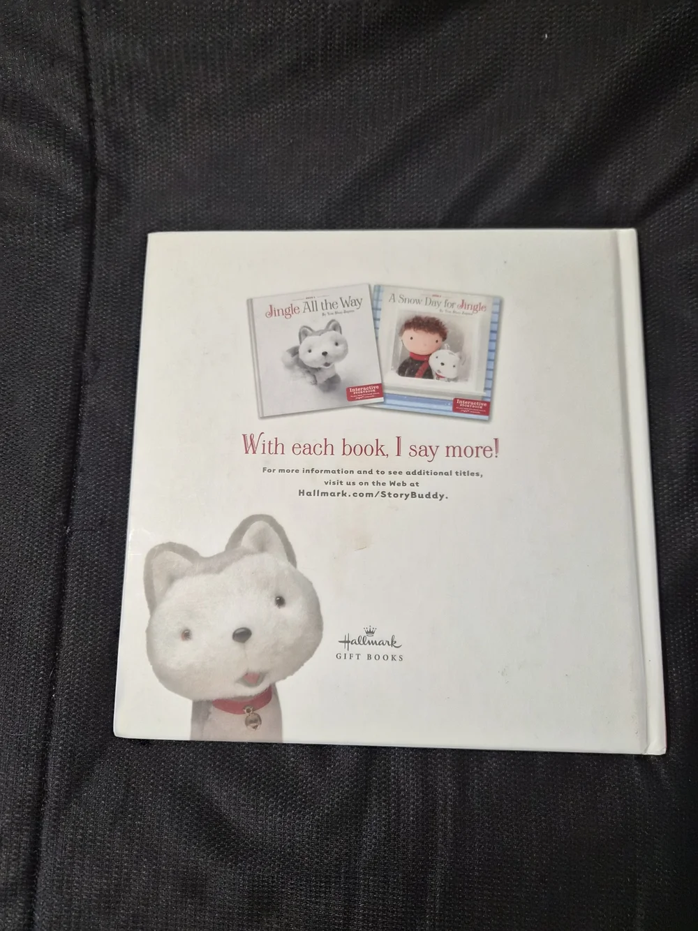 Jingle All the Way Interactive Storybook - White & Gray Cover